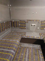 Установка и монтаж электрического подогрева в бане 31