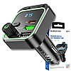 Модулятор для автомобіля Fm трансмітер bluetooth mp3 в машину зі швидкою зарядкою для usb-флешки BOROFONE, фото 6