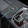 Фм fm трансмітер модулятор з функцією гучного зв'язку Bluetooth зарядний пристрій для телефону в машині, фото 4