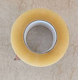 Скотч прозорий пакувальний односторонній 45х300 метрів Стрічка клейка поліпропіленова щільність 40 мікрон, фото 3