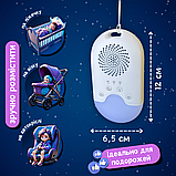 Машина генератор білого шуму для сну дітей, колонка пристрій білого шуму для малюка Hechpro (WN-01), фото 5