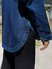 Джинсова сорочка жіноча стандартних розмірів, фото 9