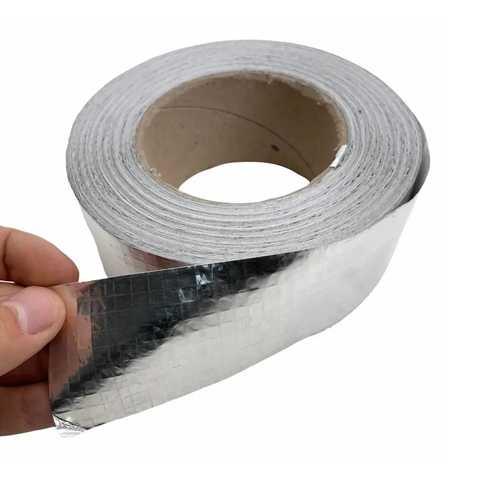 Липка стрічка, скотч з алюмінієвим покриттям Butyl Self Adhesive 15 см*5м, фото 1