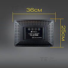 Відеосвітло LED LUX100 VL-4 RGB постійне світло для фото, відео зі штативом 2.1 м. Студійне світло., фото 5