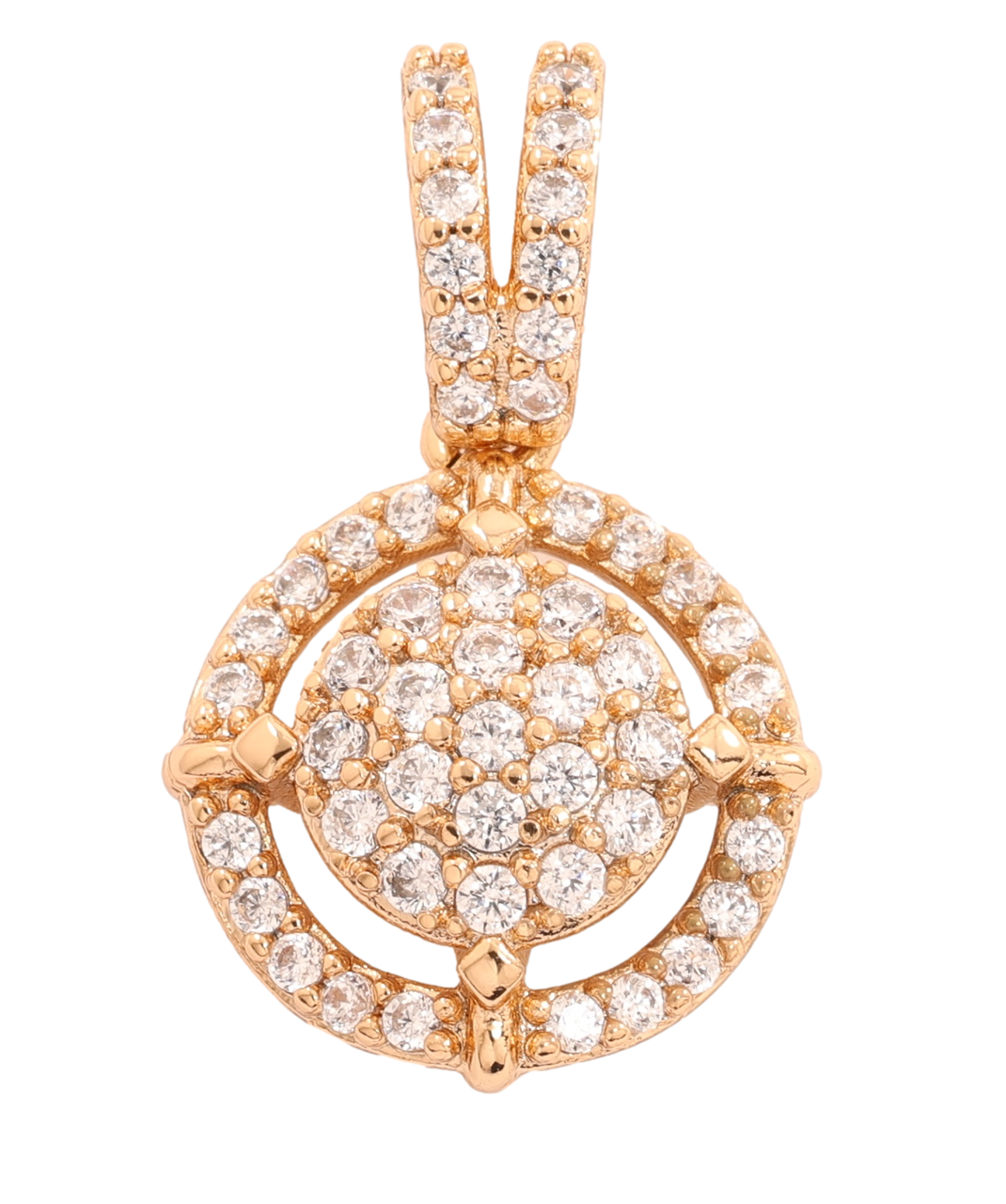 Кулон Xuping Позолота 18K «Інкрустація цирконієм» для ланцюжка до 5мм
