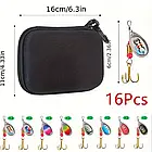 Набір з 16 блешень в кейс на блискавці!, фото 4