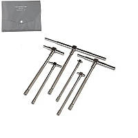 Набір нутромірів телескопічних, штихмас, 6 шт, 8-150 мм, метал