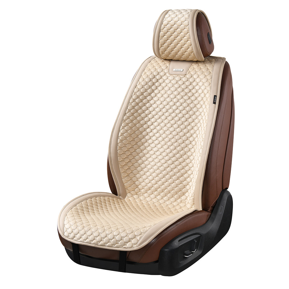 Накидки на автомобільні сидіння Elegant TRENTO передні (2шт.), бежеві (EL 700 604), фото 1