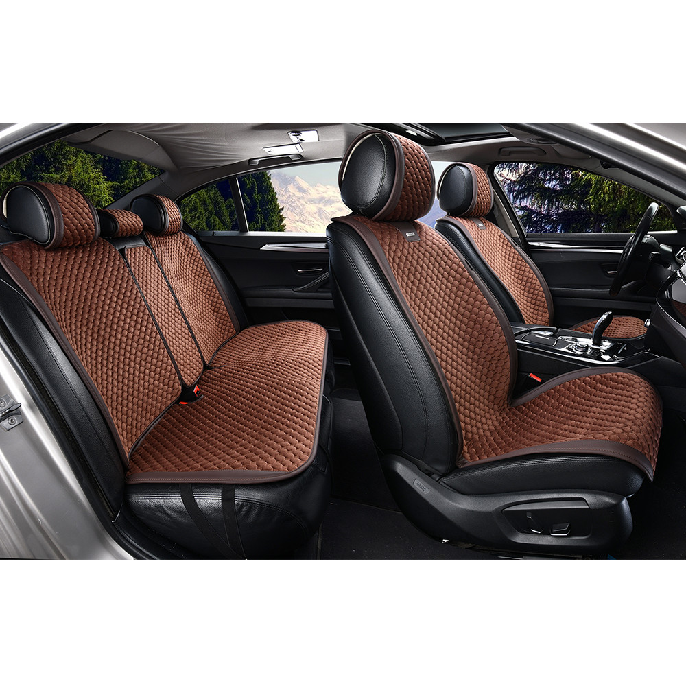 Накидки на автомобільні сидіння Elegant TRENTO, комплект, кавові (EL 700 615), фото 1