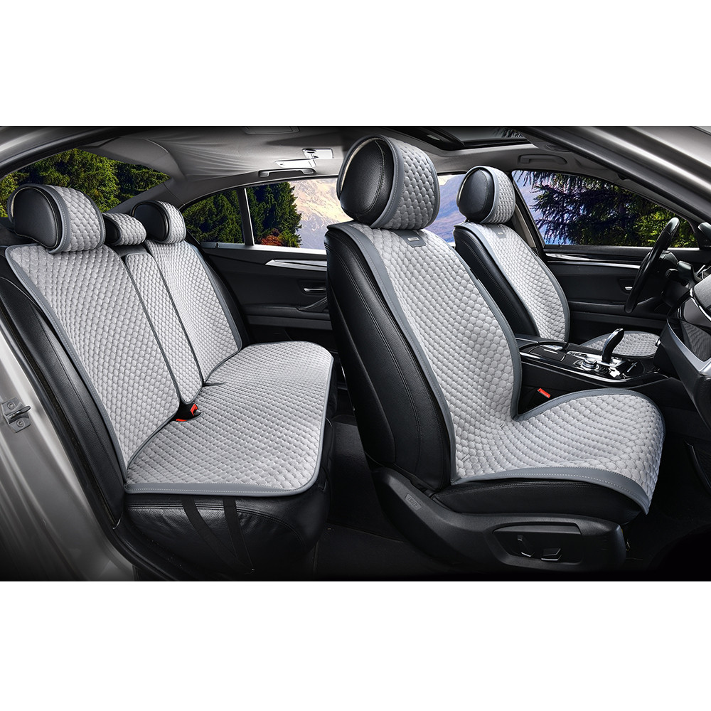 Накидки на автомобільні сидіння Elegant TRENTO, комплект, сірі (EL 700 613), фото 1