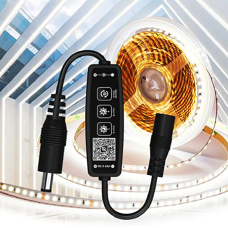 LED диммер Bluetooth  5-24v 72W для одноцветной светодиодной ленты