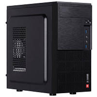 Корпус 2E Basis, Black, без БЖ, Mini Tower, для Micro ATX / mini-ITX, 1хUSB 3.0, 2хUSB 2.0, 188x361x360 мм, 2.31 кг (2E-RD860-3U)