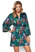 Жіночий атласний халат-кімоно NIPPLEX Anastasia M/38