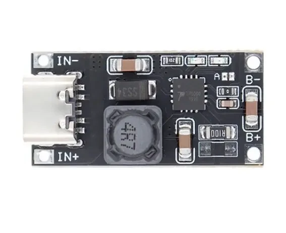 Модуль заряду, контролер, TP5000 type-C, 4,5-9В - 4,2-3,6, 2 А
