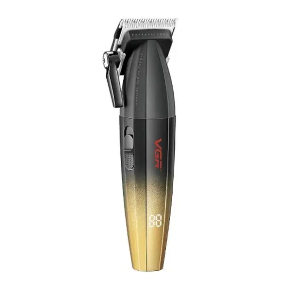 Машинка для стрижки VGR Professional Turbo Black&Gold (V-003-GO)