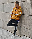 Худі легке чоловіче Адідас (Adidas), помаранчевий весна літо (весняне), фото 4