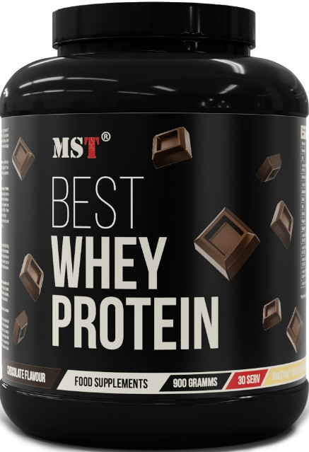 Сироватковий протеїн MST Best Whey Protein + Enzyme 900 г Шоколад