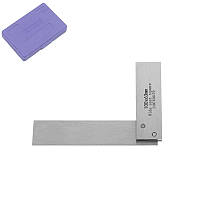 Перевірний кутник 90° (100x63 мм) слюсарний, сталь