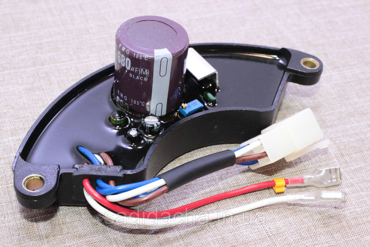 Регулятор напруги для бензогенератора AVR 450V — 680 mkF 6 квт, фото 1