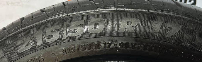 Шини легкові б/у 215/50R17 PERFORMANCE SPORTIVE (річні), фото 4