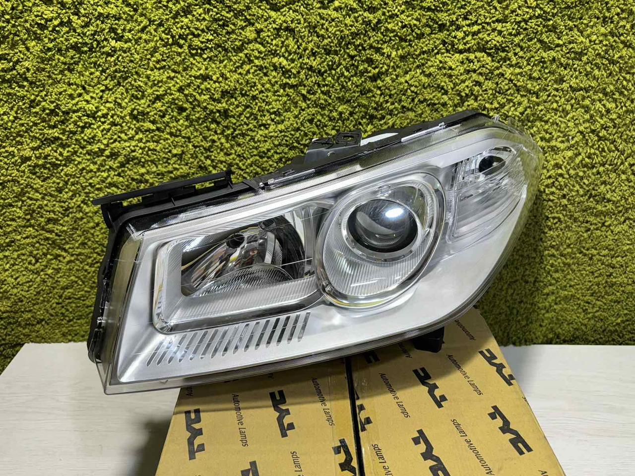Фара ліва Renault Megane 2 лінза 2003-2008 Полкар 260603054R фара нова Рено Меган 2 Передня, фото 1