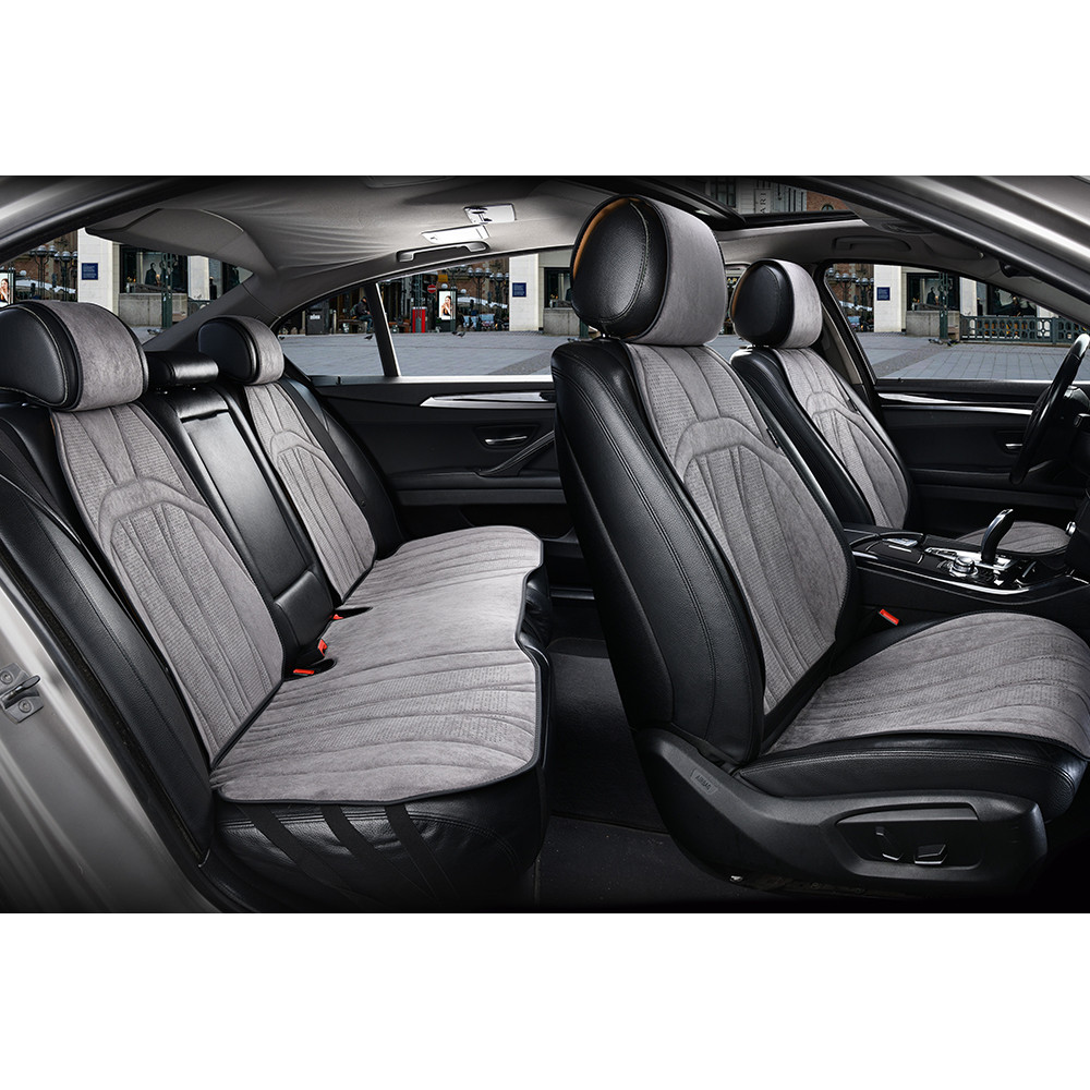 Накидки на автомобільні сидіння Elegant ANCONA, комплект, сірі (EL 700 813), фото 1