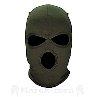 Балаклава, підшоломник з анатомічними отворами, «дихаюча», хакі, L. Б276