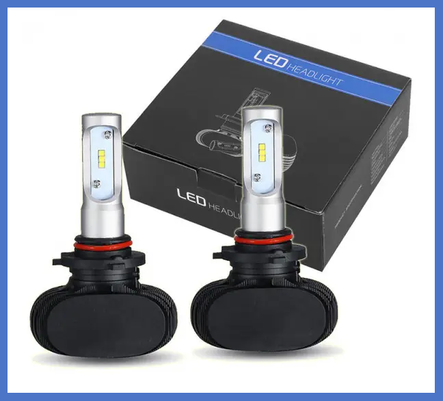 Світлодіодні LED-лампи для авто HB3 12 V-24 V S1 6500 K 6000L 25 W діод CSP Megalight