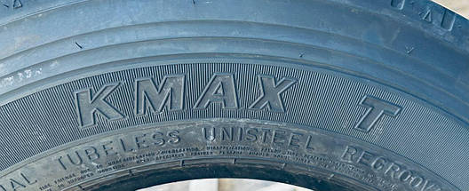 Шини вантажні б/у 215/75R17.5 GOODYEAR KMAX T (причіп), фото 6