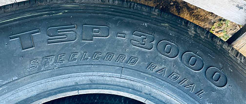 Шина вантажна б/у 245/70R17.5 Firestone TSP 3000 (руль), фото 6