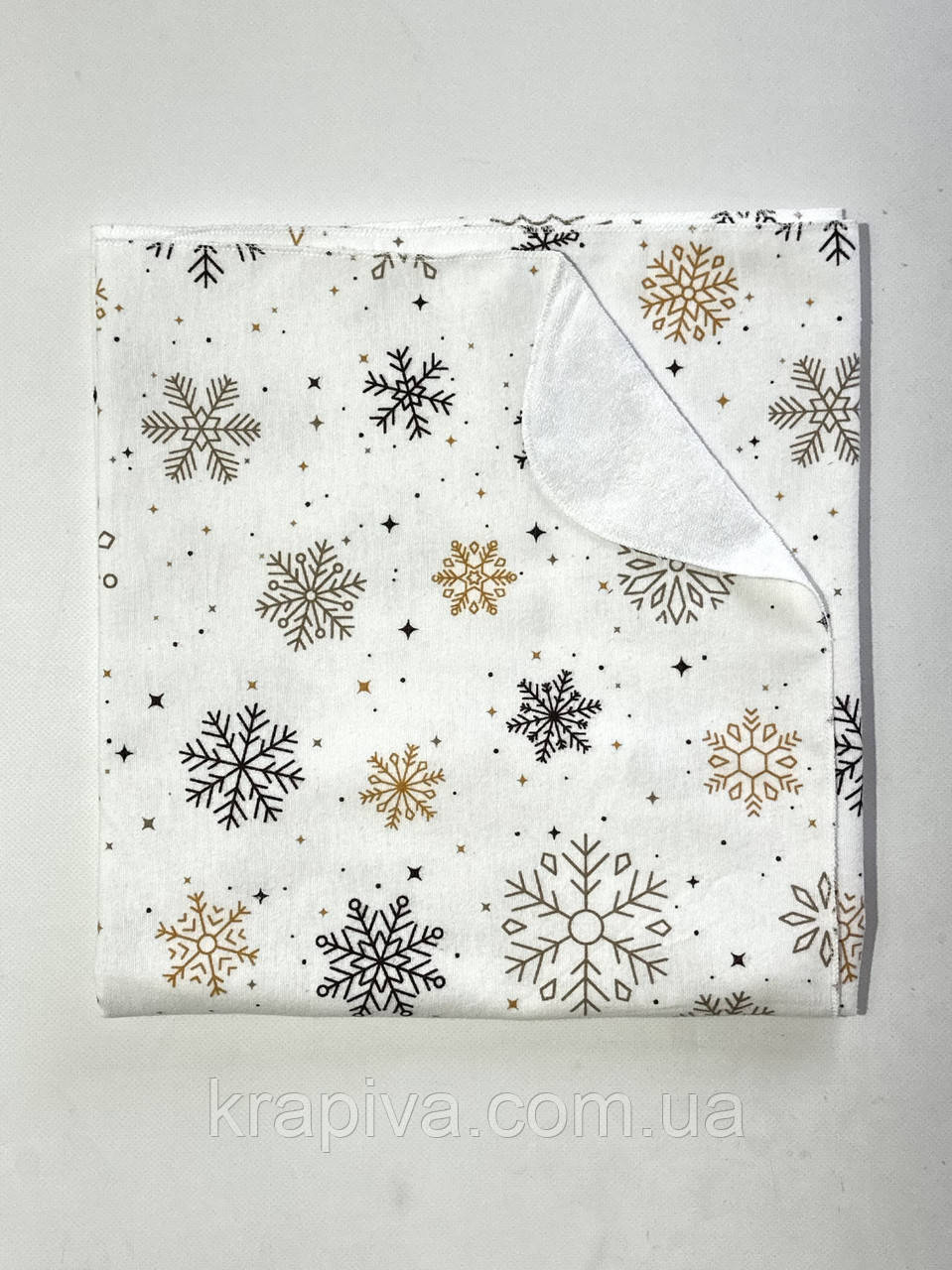 Дитяча пелюшка непромокаємий БАЙКА 70*50 см двухсторняя, бавовна мембрана, дитяча пелюшка непромокаюча бавовна, фото 1