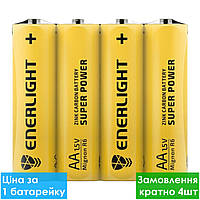 Сольова Батарейка Enerlight Super Power AA R6 (трей)