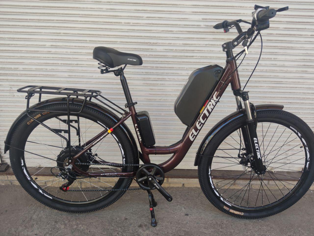 Комфортний Електровелосипед "Electric 29R" 1000 W 54 V 18 AH "Bordo"