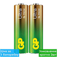 Батарейка лужна GP 15AU-S2 LR6 Ultra Alkaline AA пальчикова (трей)