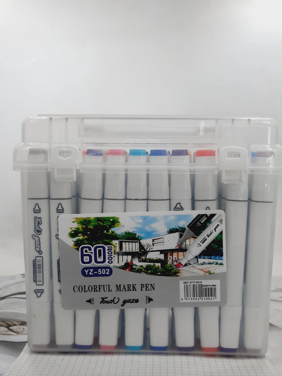 Набор Скетч маркеров SketchMarker двусторонний для бумаги 60, фото 1