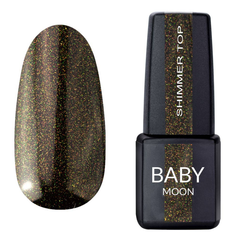 Топ Baby Moon Shimmer Top No025, 6 мл, із золотим шимером, фото 1