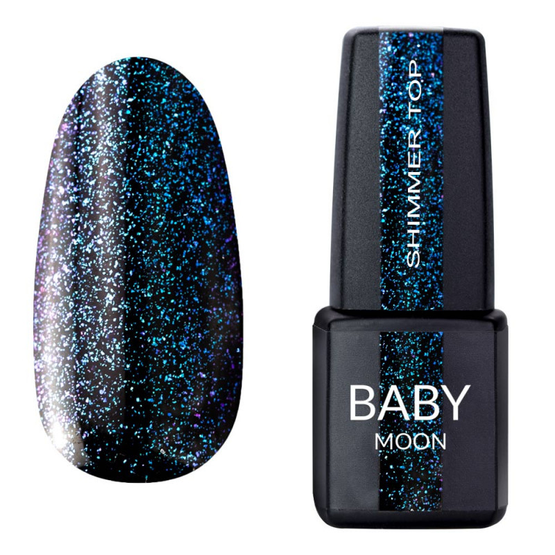 Топ Baby Moon Shimmer Top No029, 6 мл, із синім шимером