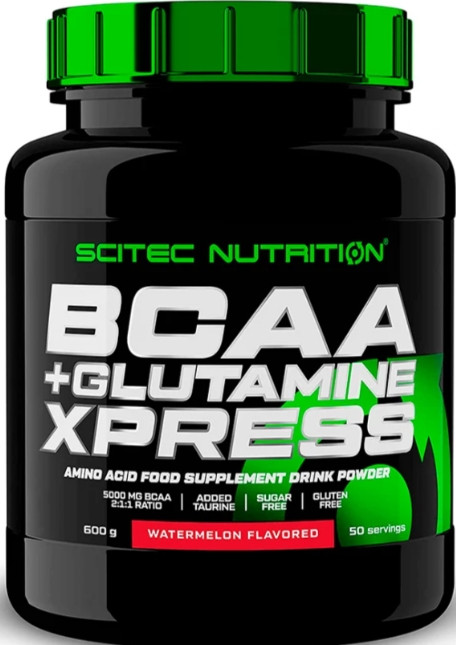 ВСАА та глютамін Scitec Nutrition BCAA + Glutamine Xpress 600 g кавун