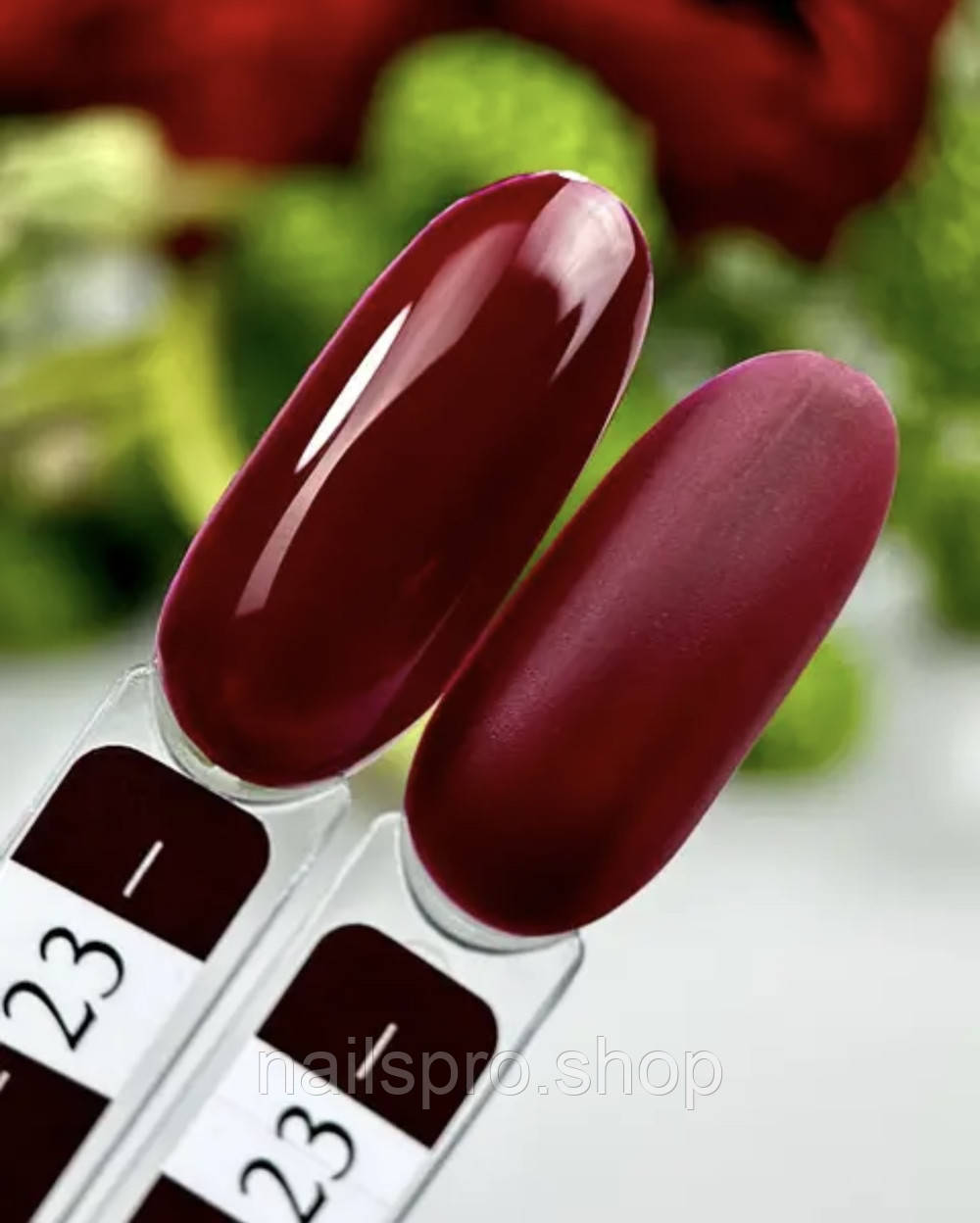 Гель-лак Crooz Gel Polish No23 8 мл (Вишневий), фото 1