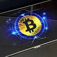 Нарди зі скла, BITCOIN, 61×27×5 см, арт. 250103, фото 5