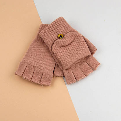 Оптом підліткові рукавички (мітенки) на 10-15 років (арт. 24-8-018), фото 5