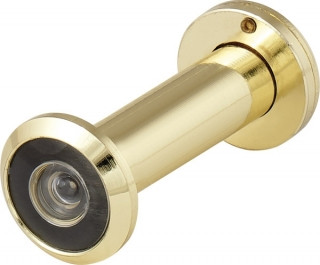 Вічко дверне DVZ2, 16/200/60x100 (оптика пластик, кут огляду 200) GP Золото