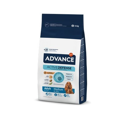 Сухий корм для дорослих собак середніх порід Advance (Едванс) Adult Medium з куркою та рисом 10 кг