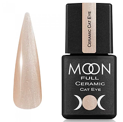 Гель-лак Moon Full Ceramic Cat NoSC535, 8 мл, бежевий із шимером