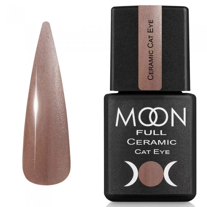 Гель-лак Moon Full Ceramic Cat NoSC536, 8 мл, лате із шимером