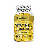 Вітамін D3 Ironflex Vitamin D3 4000 120 softgels, фото 6