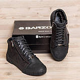 Чоловічі зимові шкіряні кросівки Philipp Plein, чоловічі зимові стильні кросівки, чоловічі зимові черевики, фото 9