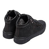 Чоловічі зимові шкіряні кросівки Philipp Plein, чоловічі зимові стильні кросівки, чоловічі зимові черевики, фото 4