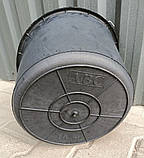 Відро пластикове господарське будівельне 16 літрів з мірною шкалою з дужкою легке та зручне для зберігання і перенесення, фото 4