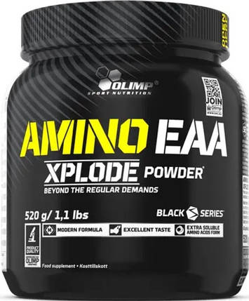 Амінокислоти ЕАА в порошку Olimp Amino EAA Xplode 520 г ананс, фото 1